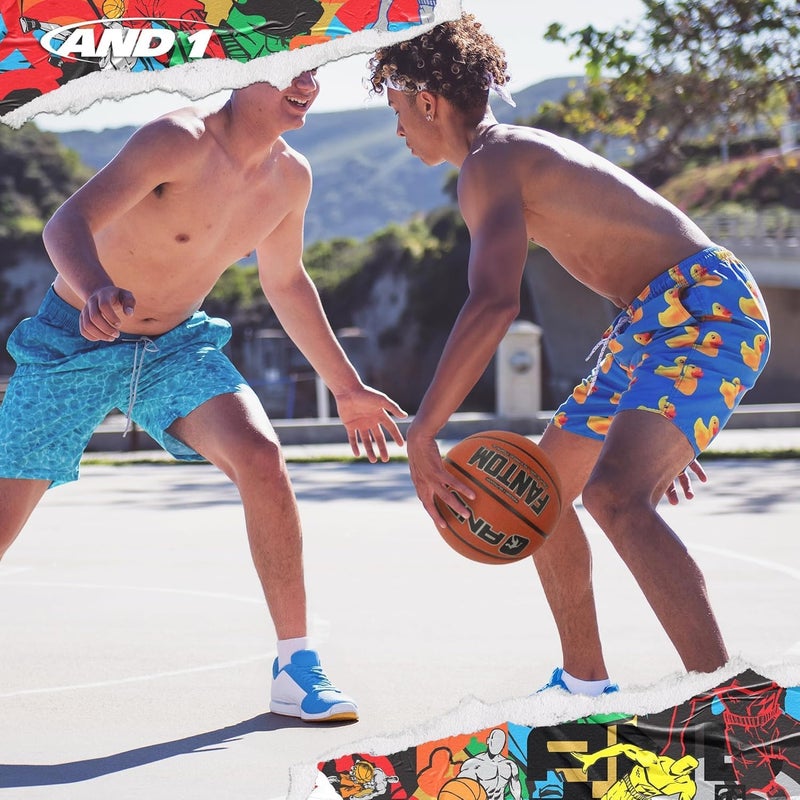 And1 Fantom Rubber Basketball: Official Regulation Size 7 (29.5 inches) - Deep Channel Construction Streetball, Made for Indoor Outdoor Basketball Games - Image 4